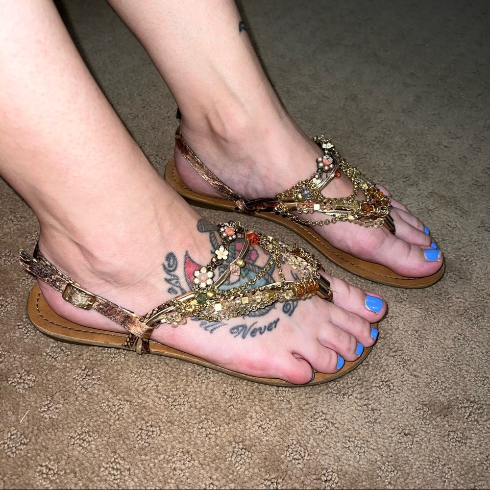 Zigi Soho Charm & Bling Sandals
